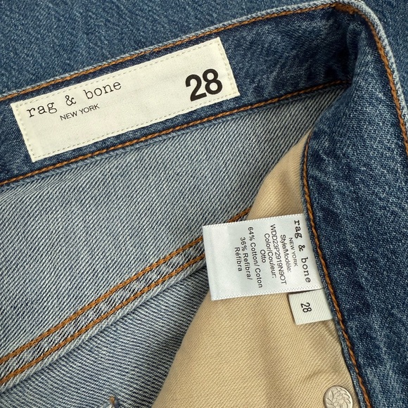 rag & bone Denim - Rag & Bone Sophie High Rise Ultra Wide Size 28 NWT